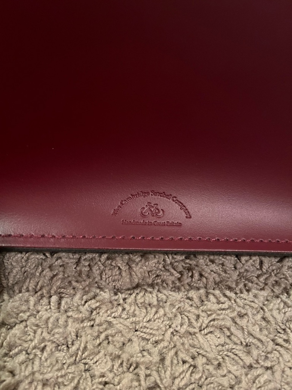 The Cambridge Satchel Company Burgundy Leather Satchel – Made in England - Picture 7 of 15